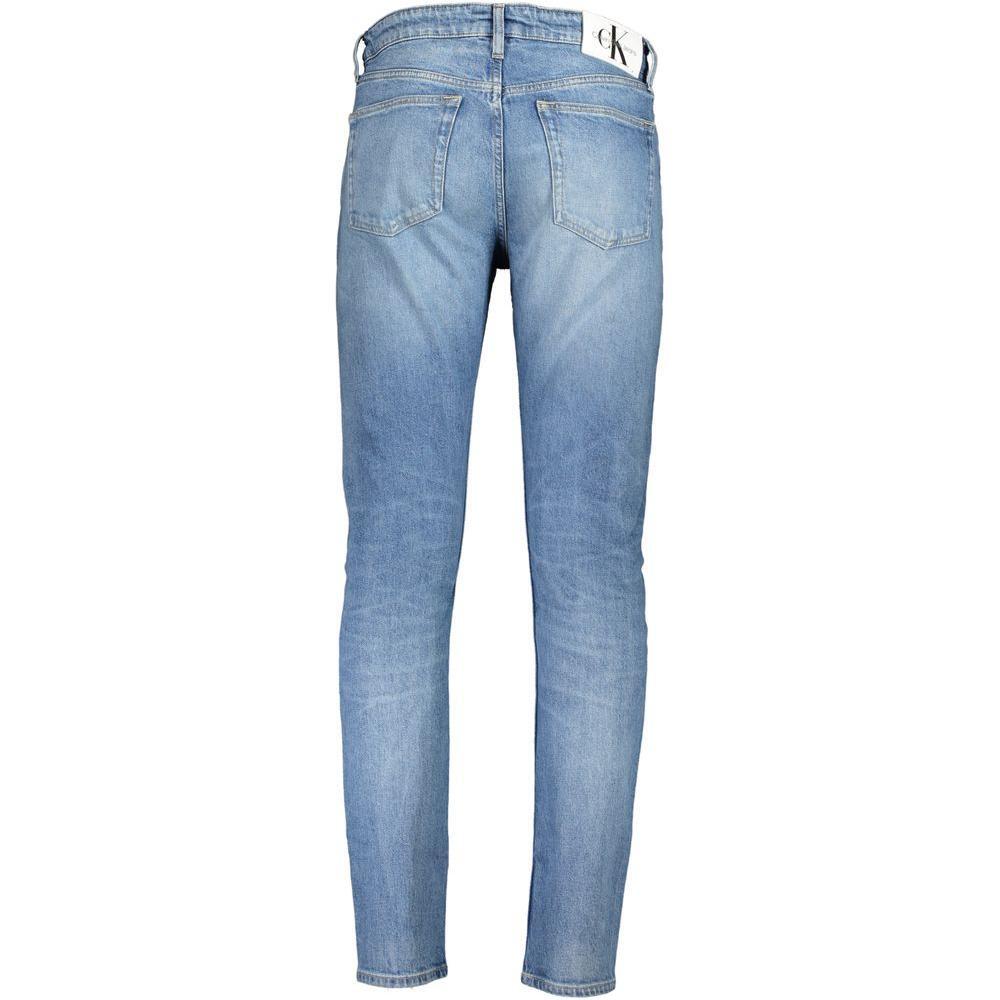 Calvin Klein Light Blue Cotton Men Jeans CA-24852-W30 | L32