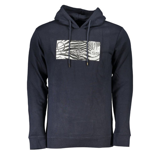 Cavalli Class Blue Cotton Men Sweater CA-26731-S