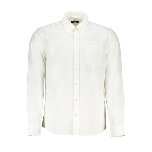 North Sails White Cotton Shirt NO-29902-S