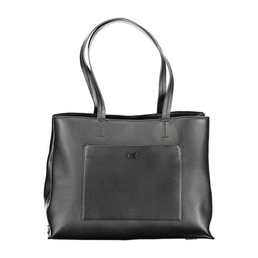 Calvin Klein Black Polyester Handbag CA-30946