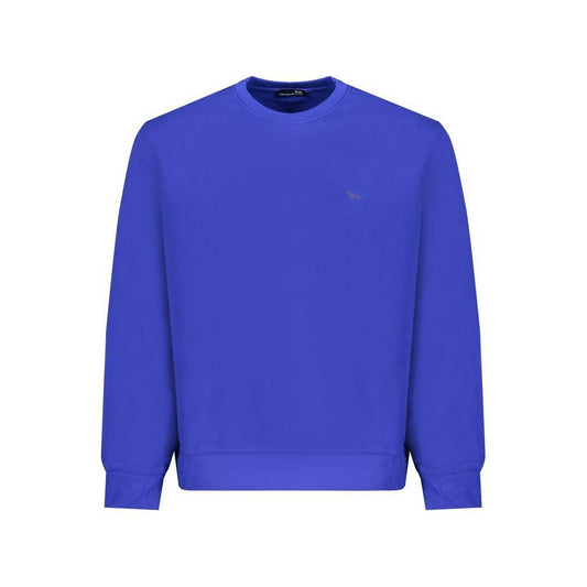 Harmont & Blaine Blue Cotton Sweater HA-31577-L