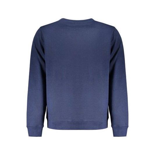 Norway 1963 Blue Cotton Men Sweater NO-31848-XL