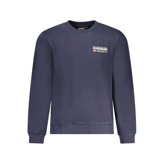 Napapijri Blue Cotton Sweater NA-32121-S