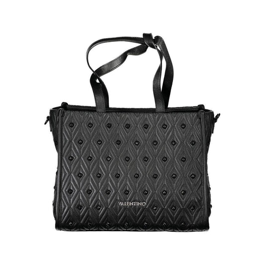 Mario Valentino Black Polyethylene Women Handbag VA-32745