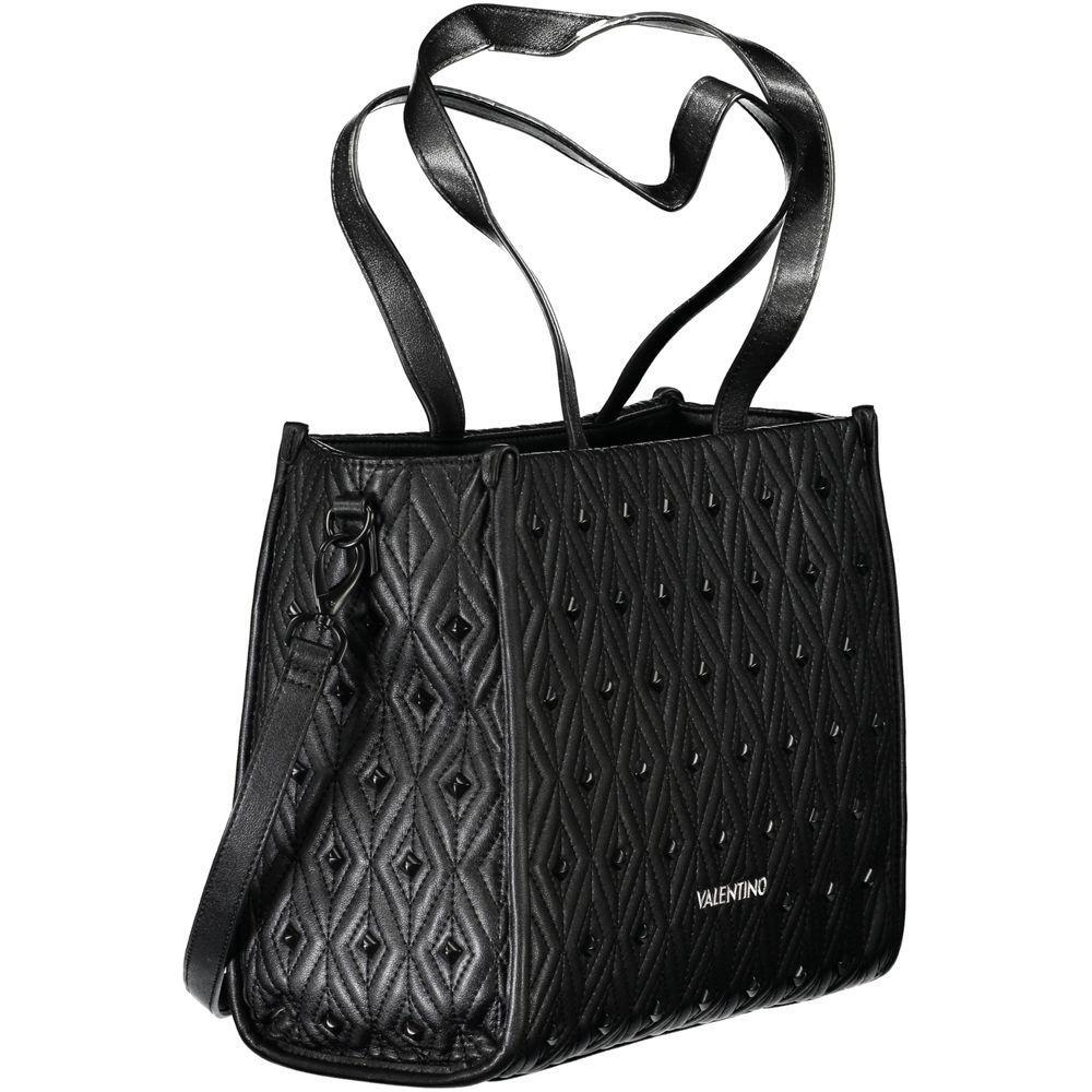 Mario Valentino Black Polyethylene Women Handbag VA-32745