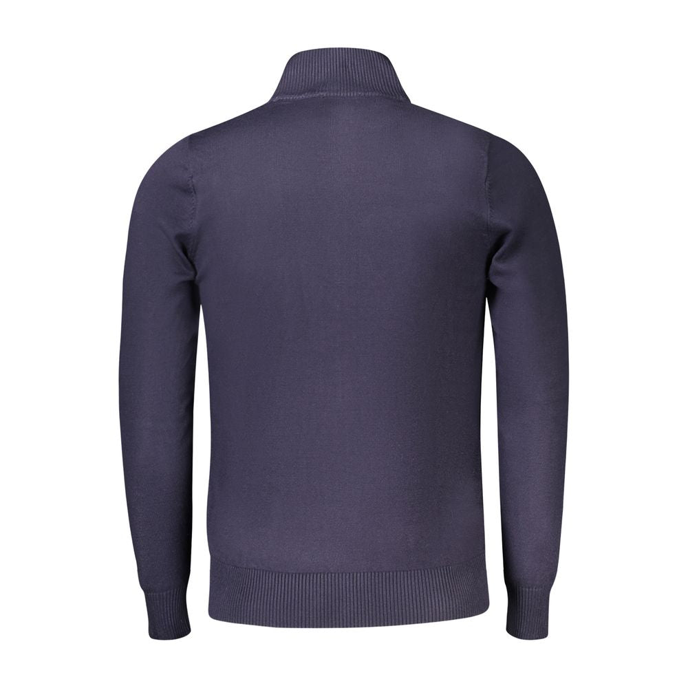 Coveri Moving Blue Viscose Men Sweater CO-33006-XXL