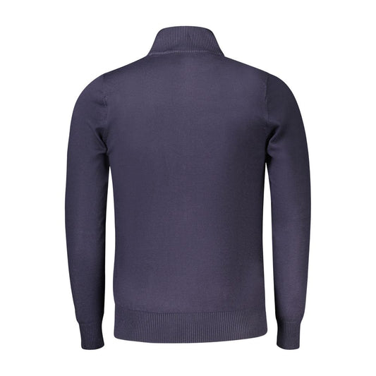 Coveri Moving Blue Viscose Men Sweater CO-33006-XXL