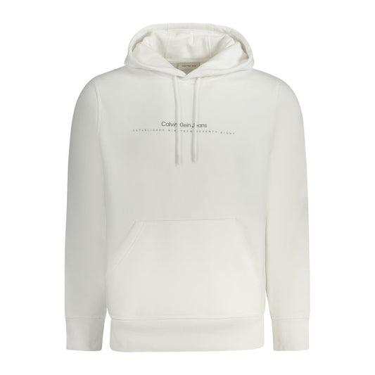 Calvin Klein White Cotton Men Sweater CA-33787-L
