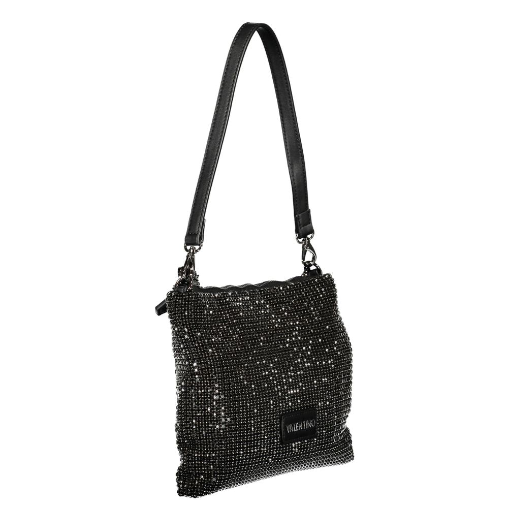Front view with bag zipped and handles upright.