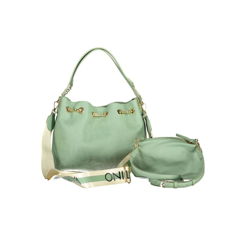 Mario Valentino Green Polyethylene Handbag VA-36103