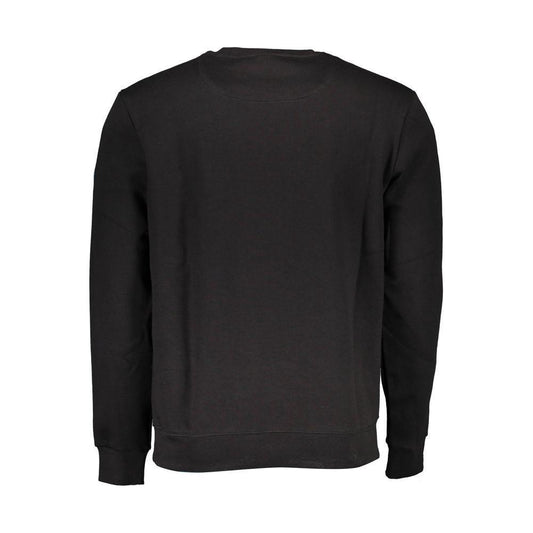 North Sails Black Cotton Men Sweater NO-36852-M