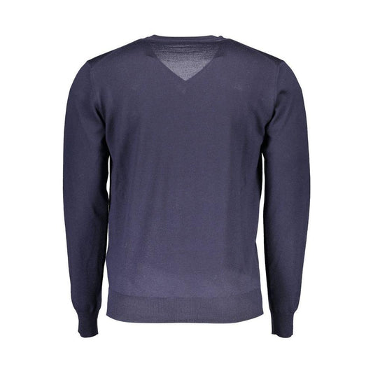 Harmont & Blaine Blue Wool Men Sweater HA-36901-XL