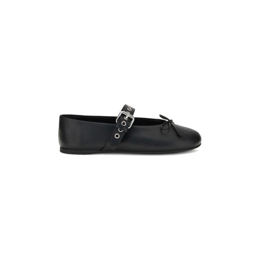 Miu Miu Leather Ballerinas MI-5F210EF005070F0002-EU38/US8