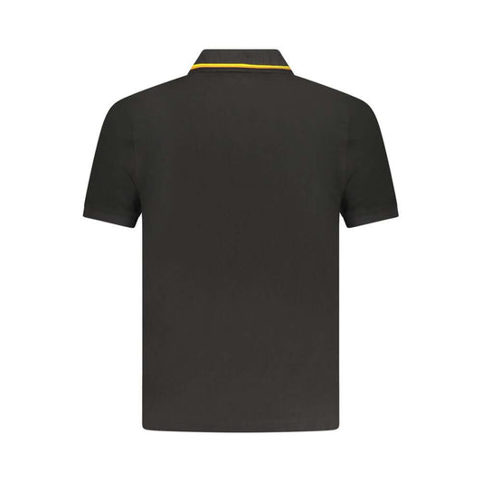 K-WAY Black Cotton Polo Shirt KW-38376-S