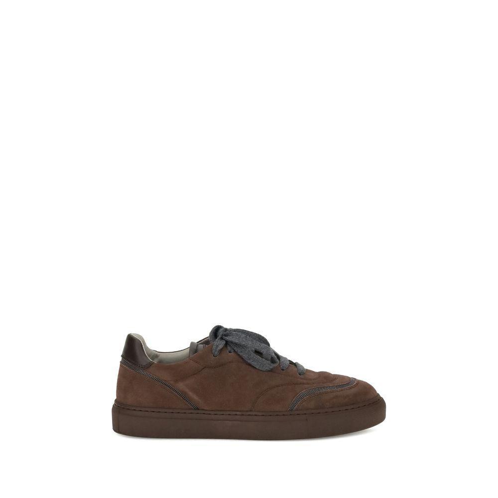 Brunello Cucinelli Suede Sneakers BR-MZSFG3075PC4181-EU36.5/US6.5