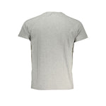 K-WAY Brown Cotton Men T-Shirt KW-28810-XXL