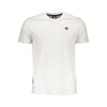 North Sails White Cotton Men T-Shirt NO-37889-XL