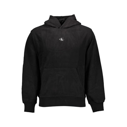 Calvin Klein Black Cotton Men Sweater CA-36853-XL