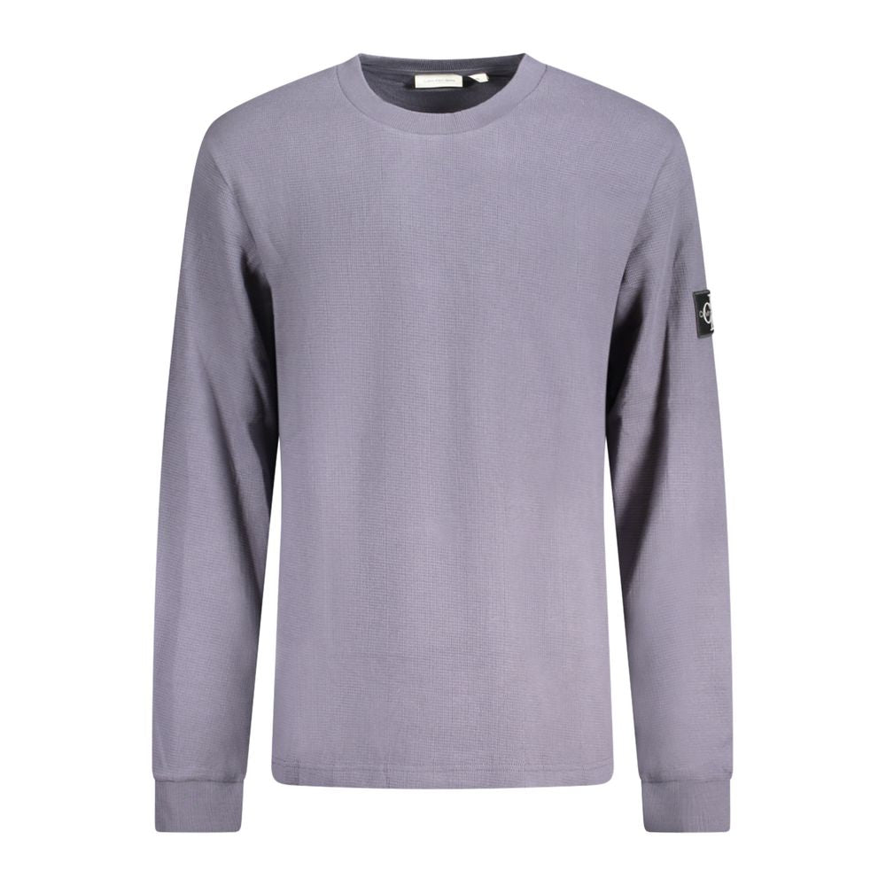 Calvin Klein Blue Cotton Men Sweater CA-33806-S