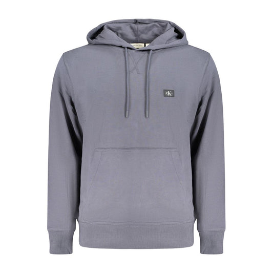 Calvin Klein Blue Cotton Men Sweater CA-33869-XL