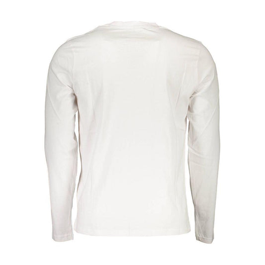 North Sails White Cotton Men T-Shirt NO-37119-XL