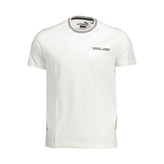 Harmont & Blaine White Cotton Men T-Shirt HA-37866-XL