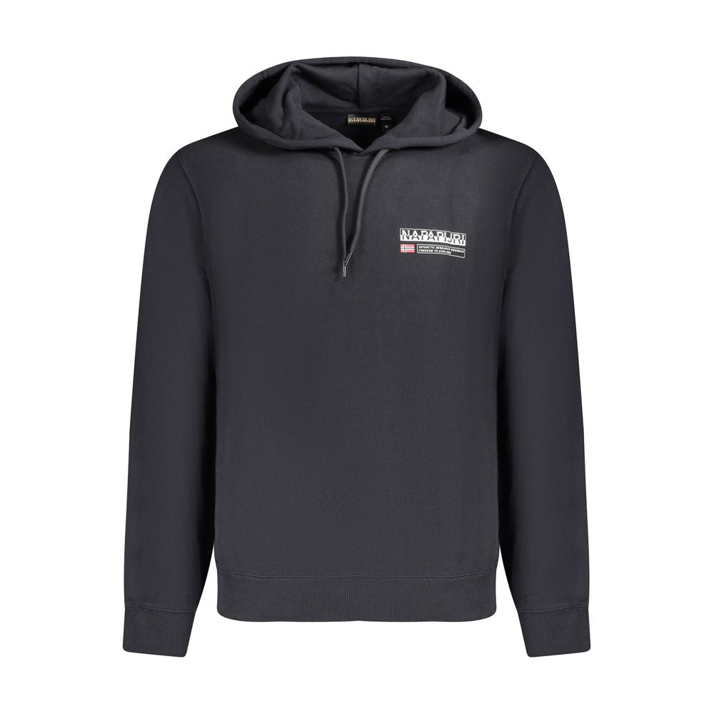 Napapijri Black Cotton Men Sweater NA-35697-S