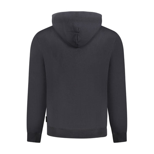 Napapijri Black Cotton Men Sweater NA-35697-S
