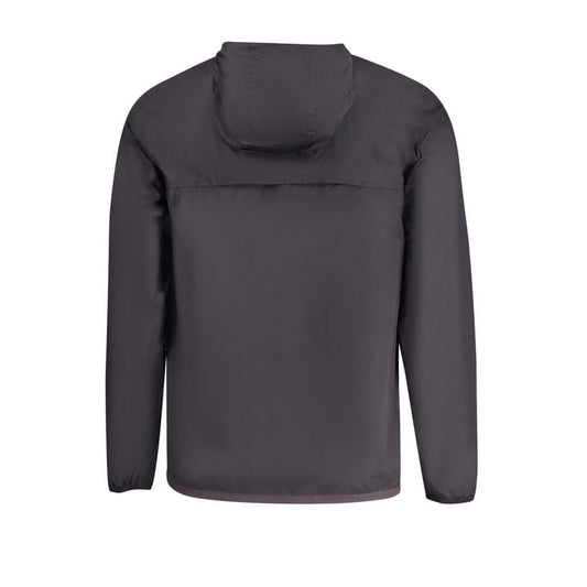 K-WAY Black Polyamide Jacket KW-38377-XXL