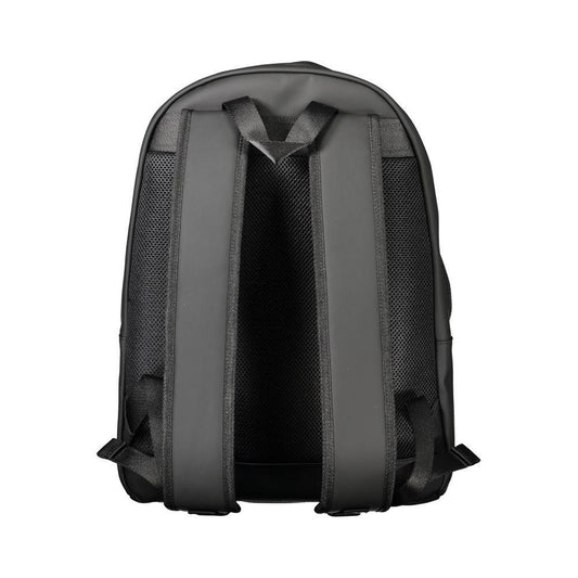 Tommy Hilfiger Black Polyethylene Men Backpack TO-33678