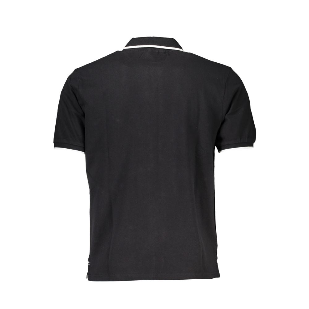 North Sails Black Cotton Polo Shirt NO-27269-S
