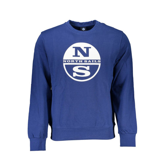North Sails Blue Cotton Sweater NO-27279-S