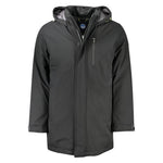 North Sails Black Polyester Men Jacket NO-32947-XL