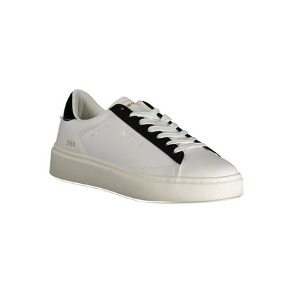 Gas White Polyester Sneaker