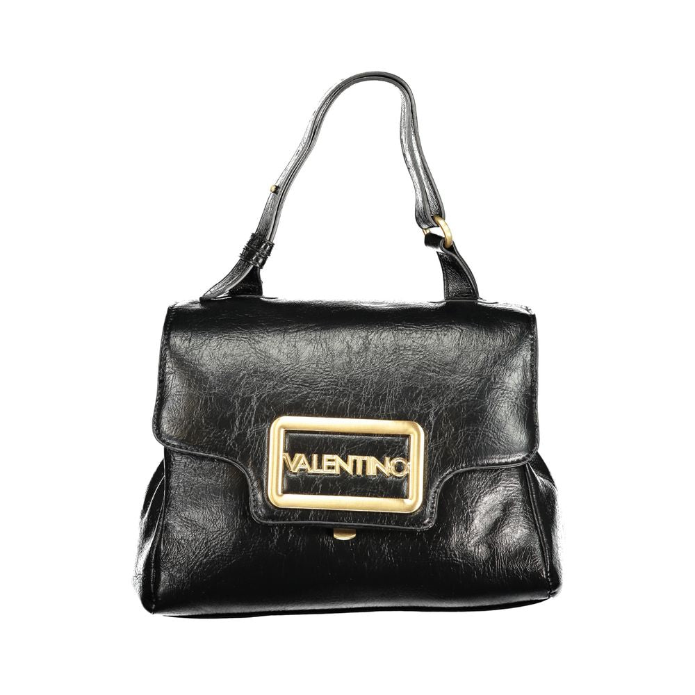 Mario Valentino Black Polyethylene Women Handbag VA-38648