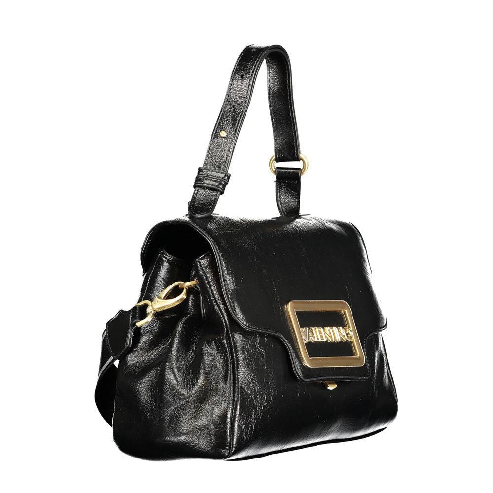 Mario Valentino Black Polyethylene Women Handbag VA-38648
