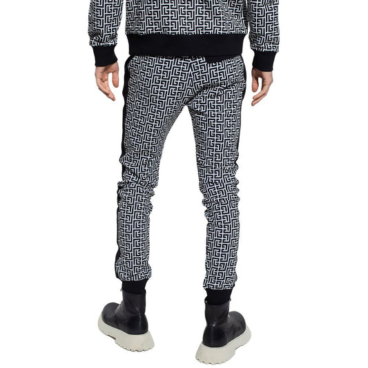 Balmain Black Cotton Jeans & Pant BA-15483-S