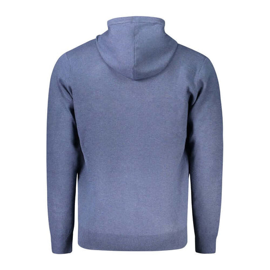 Norway 1963 Blue Polyamide Men Cardigan NO-33185-M