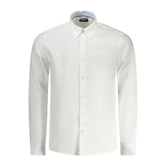 North Sails White Cotton Men Shirt NO-35801-S