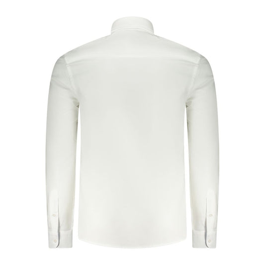 North Sails White Cotton Men Shirt NO-35801-S
