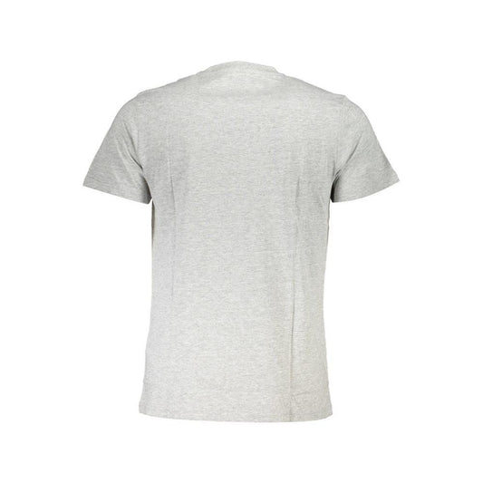 Cavalli Class Brown Cotton Men T-Shirt CA-36941-L