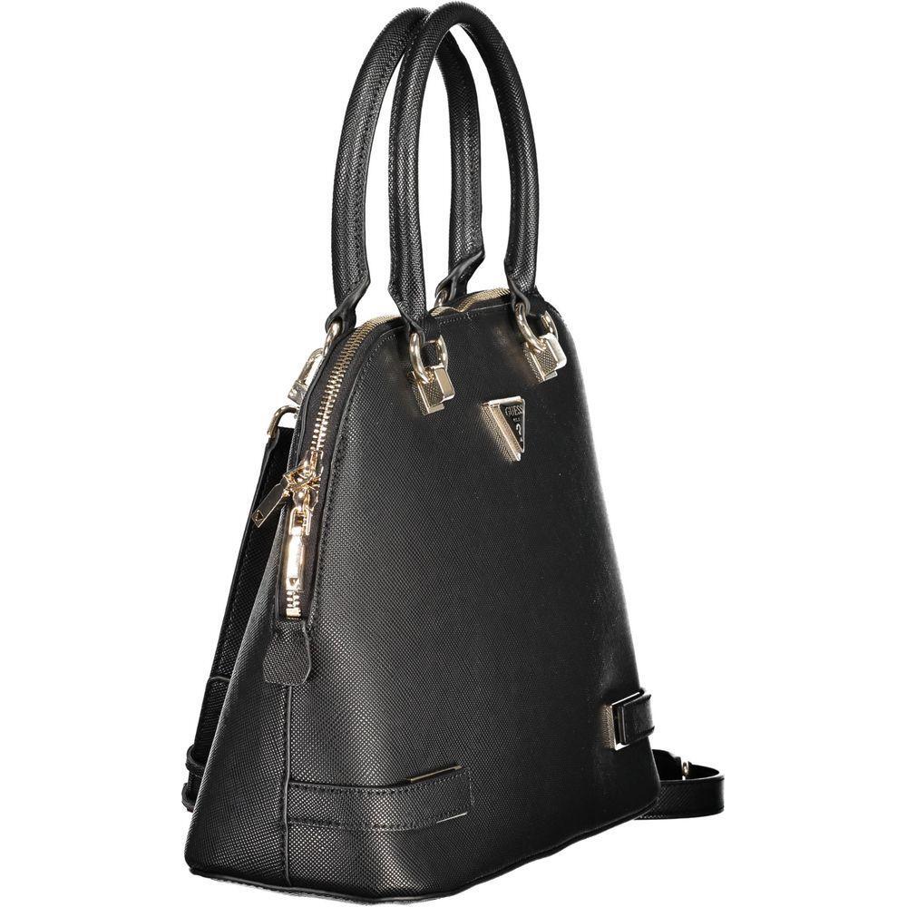 Guess Jeans Black Polyethylene Women Handbag GU-18476