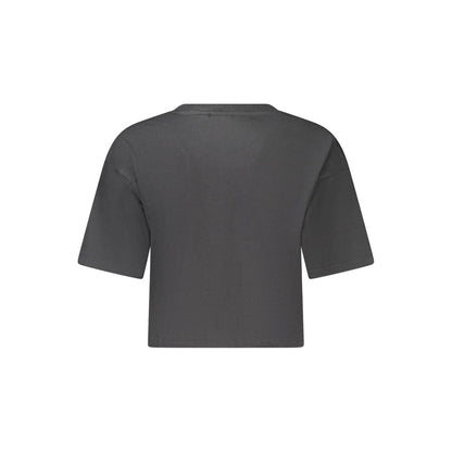 Fila Black Cotton T-Shirt