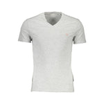 Guess Jeans Gray Cotton Men T-Shirt GU-4158-XL
