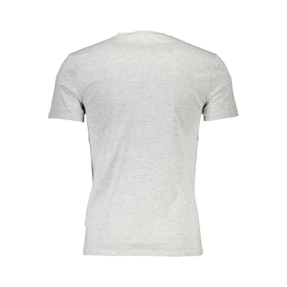 Guess Jeans Gray Cotton Men T-Shirt GU-4158-XL