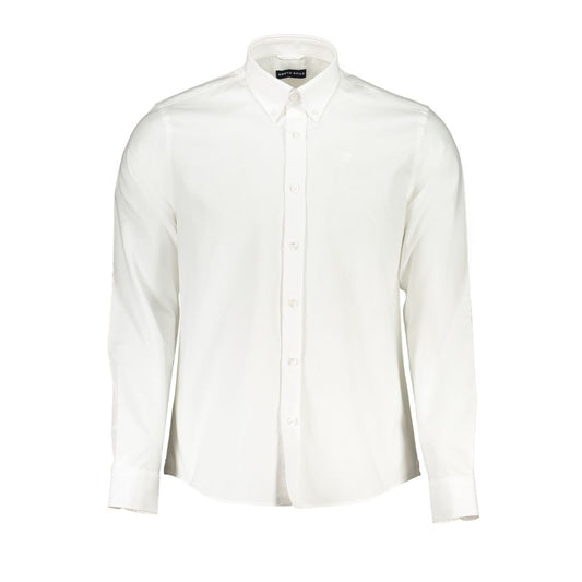 North Sails White Cotton Men Shirt