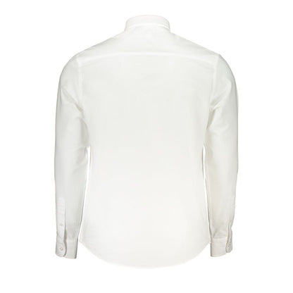 North Sails White Cotton Men Shirt