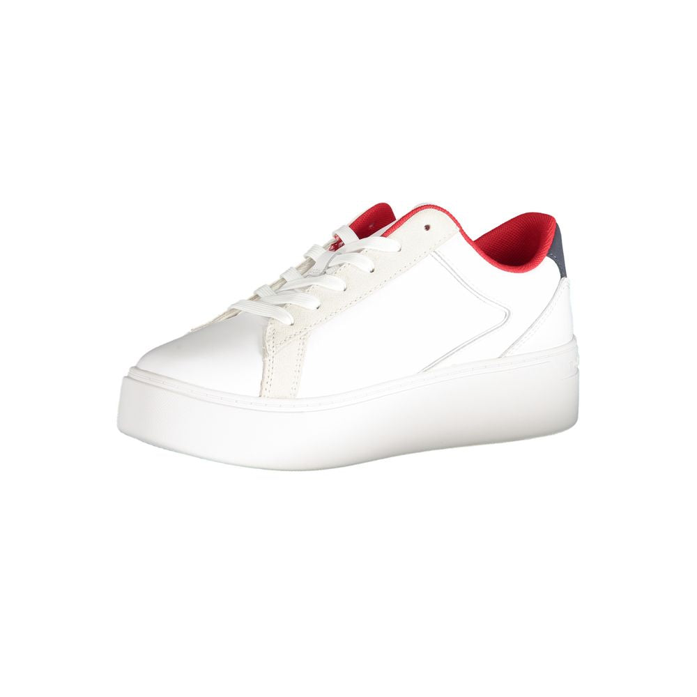 Tommy Hilfiger White Polyester Sneaker TO-31265-EU40/US10