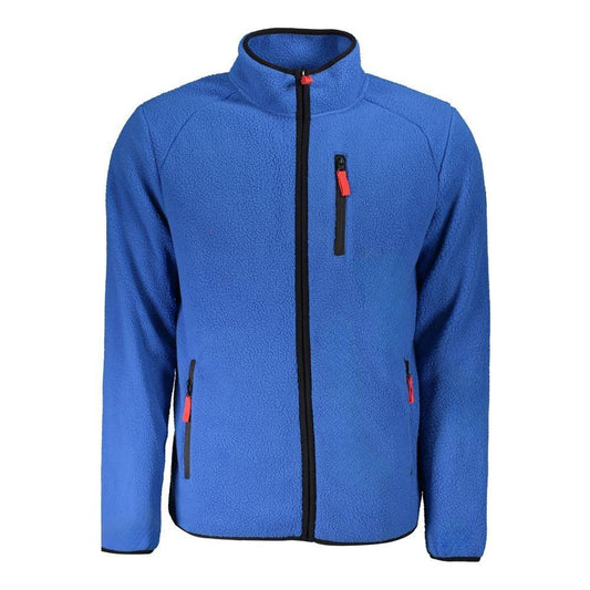Norway 1963 Blue Polyester Men Sweater NO-31796-L