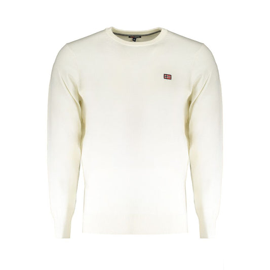 Norway 1963 White Polyester Sweater